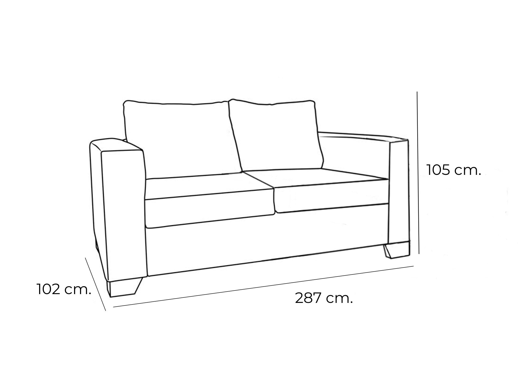 sofa 3 plazas en stock barato